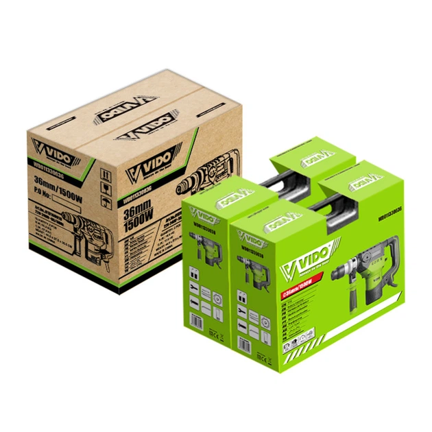 Перфоратор VIDO WD011330036 4.0Дж 1500Вт - изображение 7