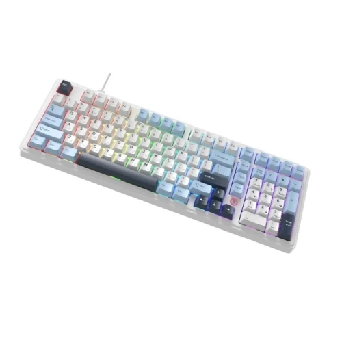 Клавіатура Ajazz AK980 MAX, Blue/White/Dark Blue (AK980-MAX-M-BWD) - зображення 4