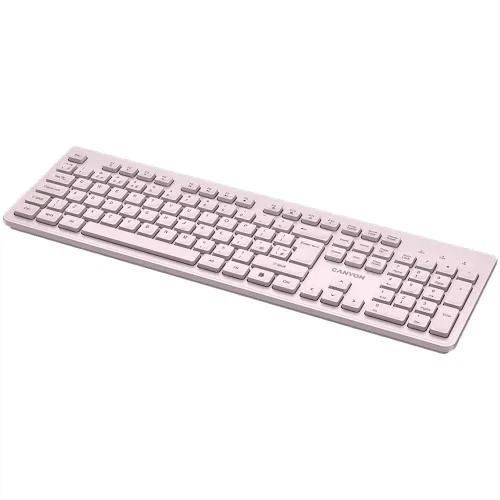 Клавиатура беспроводная Canyon HKB-W01, Beige (CNS-HKBW01BG) - изображение 3