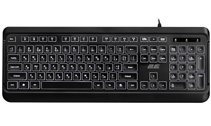 Клавіатура 2E KS120, Black (2E-KS120UB_UA) - зображення 2