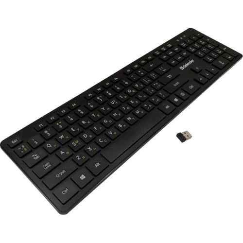 Клавиатура беспроводная Defender Comfort MT UA, Black (450950) - изображение 2