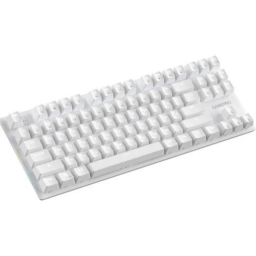 Клавіатура GamePro Genesis Joker, White (MK124W) - Фото 2 Клавіатура GamePro Genesis Joker, White (MK124W) - зображення 2