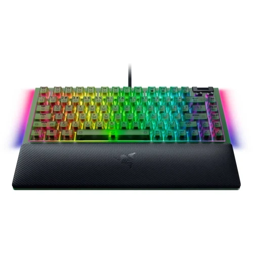 Клавиатура Razer BlackWidow V4 75% Phantom Green ENG/UA, Black (RZ03-05003300-R3M1) - Фото 3 Клавиатура Razer BlackWidow V4 75% Phantom Green ENG/UA, Black (RZ03-05003300-R3M1) - изображение 3