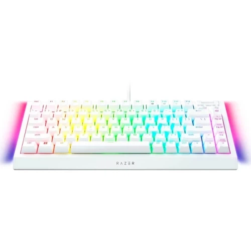 Клавіатура Razer BlackWidow V4 75%, White - зображення 5