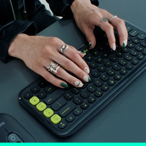 Клавиатура Logitech Pop Icon Keys, Rose (920-013073) - Фото 9 Клавиатура Logitech Pop Icon Keys, Rose (920-013073) - изображение 9