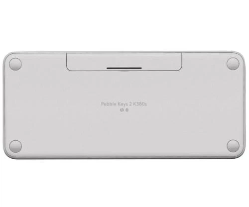 Клавіатура бездротова Logitech Pebble Keys 2 K380s, Tonal White (920-011852) - зображення 4