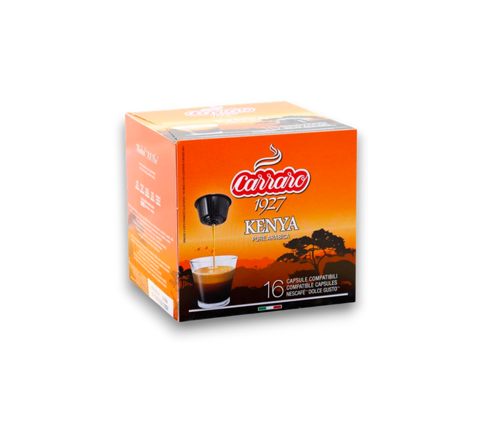 Кофе в капсулах Carraro Kenya Dolce Gusto - Фото 1 Кофе в капсулах Carraro Kenya Dolce Gusto - изображение 1