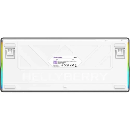 Клавіатура Hator Hellyberry HK75, White/Violet - Фото 7 Клавіатура Hator Hellyberry HK75, White/Violet - зображення 7