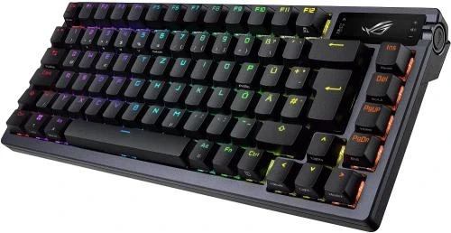 Клавиатура беспроводная Asus ROG Azoth, Gunmetal - Фото 3 Клавиатура беспроводная Asus ROG Azoth, Gunmetal - изображение 3