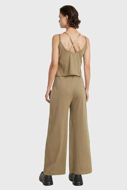Жіночий бежевий комбінезон Spaghetti strap loose G-Star S D24576,C532 - Фото 2 Жіночий бежевий комбінезон Spaghetti strap loose G-Star S D24576,C532 - изображение 2