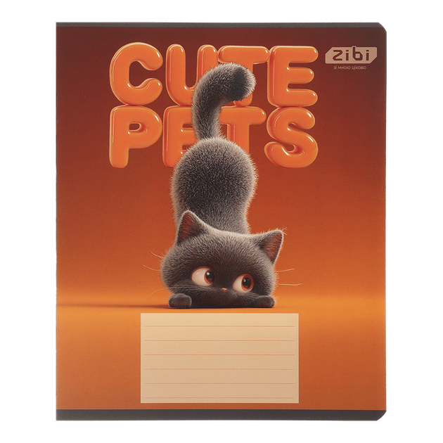 Набір зошитів учнівських ZiBi Cats&Dogs 12 аркушів в лінію х 25 шт (ZB25.1753L) - Фото 4 Набір зошитів учнівських ZiBi Cats&Dogs 12 аркушів в лінію х 25 шт (ZB25.1753L) - зображення 4
