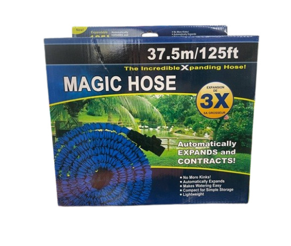 Шланг з насадкою для поливу Magic Hose 37.5 м синій - зображення 3