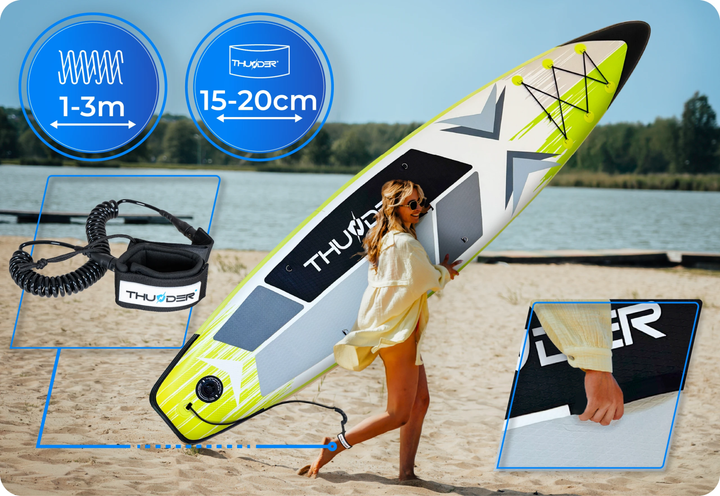 Надувная SUP доска THUNDER VELA 320 см с веслом - изображение 10