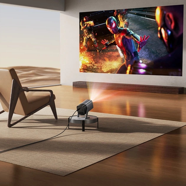 Проектор Hoco DT7 Smart Electric Focus Projector (1080P Android version) Black - изображение 7