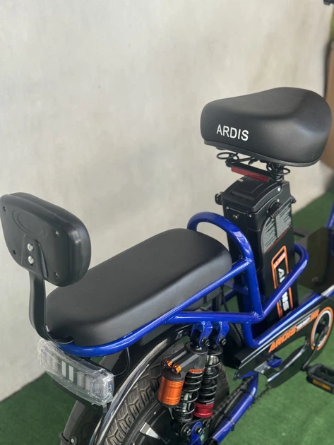 Двомісний електровелосипед Ardis Delivery колеса 16” 1000W, вантажопідйомність 150 кг - зображення 7