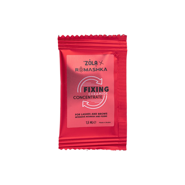 Фіксуючий концентрат Fixing Ceramide Concentrate Zola x Romashka, 1,5 мл - Фото 1 Фіксуючий концентрат Fixing Ceramide Concentrate Zola x Romashka, 1,5 мл - зображення 1