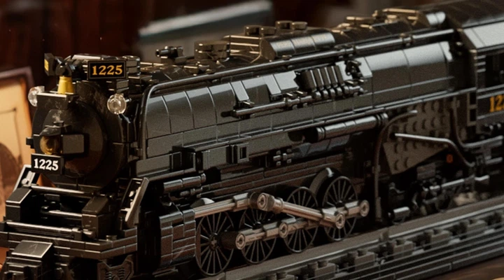 Конструктор Nifeliz Локомотив Pere Marquette 1225 (NF10323) - изображение 9