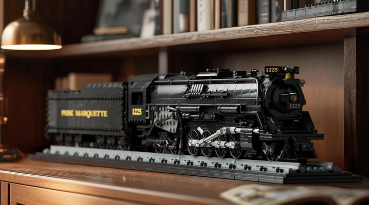 Конструктор Nifeliz Локомотив Pere Marquette 1225 (NF10323) - изображение 11