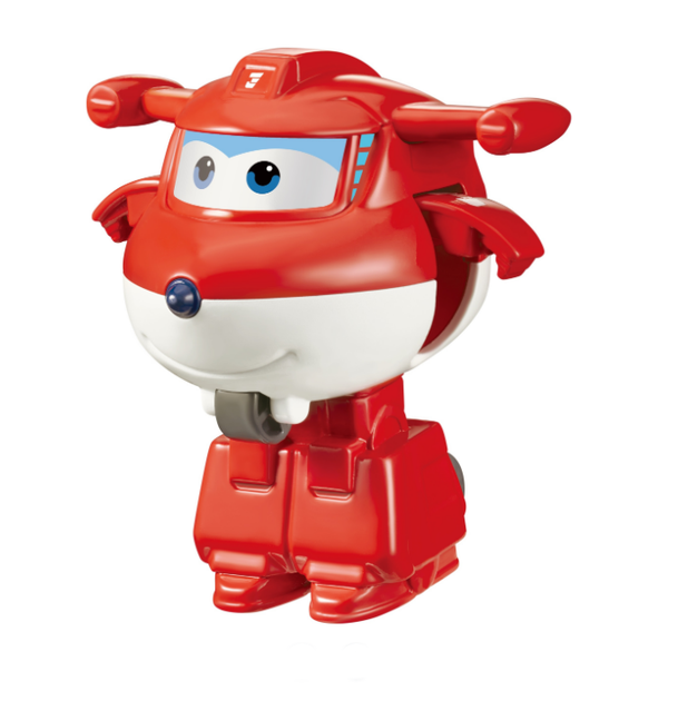 Самолет-трансформер Супер Крылья Super Wings мини-Джетт (Jett) - Фото 4 Самолет-трансформер Супер Крылья Super Wings мини-Джетт (Jett) - изображение 4