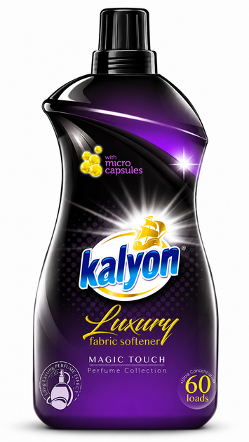 Концентрований пом'якшувач KALYON Magic Touch 1500 мл (60 циклів) - Фото 1 Концентрований пом'якшувач KALYON Magic Touch 1500 мл (60 циклів) - зображення 1