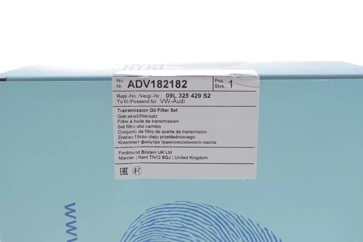 Фільтр АКПП BLUE PRINT ADV182182 - изображение 2