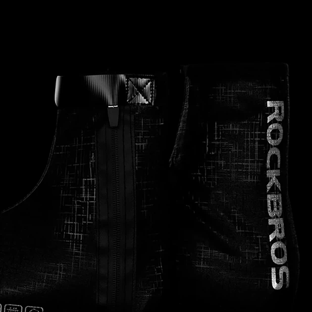 Бахилы Rockbros LF1081 ветрозащитные водонепроницаемые 42-46 см черные (5907769386664) - Фото 10 Бахилы Rockbros LF1081 ветрозащитные водонепроницаемые 42-46 см черные (5907769386664) - изображение 10
