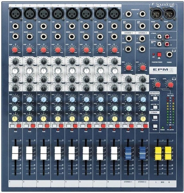 Аналоговый микшерный пульт Soundcraft EPM8 (16895) - изображение 4