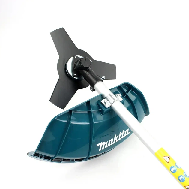 Бензокоса 4-тактна Makita EM4350 з потужним бензиновим двигуном тример бензиновий з антивібраційною системою та велосипедною рукояткою мотокоса для косіння густої трави та бур’янів потужний бензотример 5,2 кВт - зображення 9