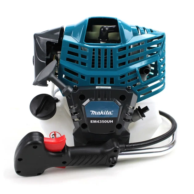 Бензокоса Makita 5,2 кВт мотокоса бензинова 4 тактна 7 к с тример для трави бур'янів заростей саду городу поля з волосінню ножем велосипедною ручкою прямою штангою - зображення 2