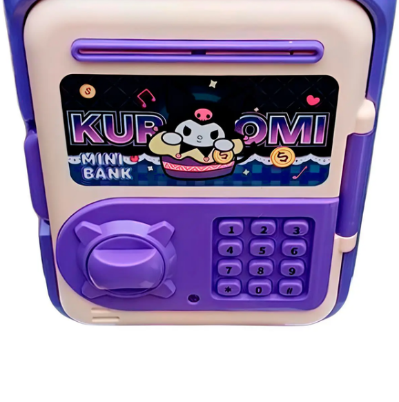 Сейф-копилка Mini Bank Kuromi электронная, детский (G9127) - изображение 2
