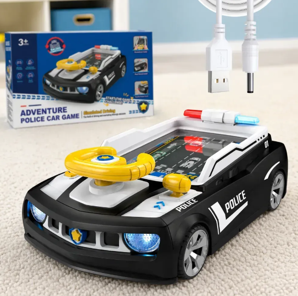 Симулятор водіння Adventure Racing Car дитячий, ігровий, перегоновий, чорний (Axm15970/5) - зображення 4