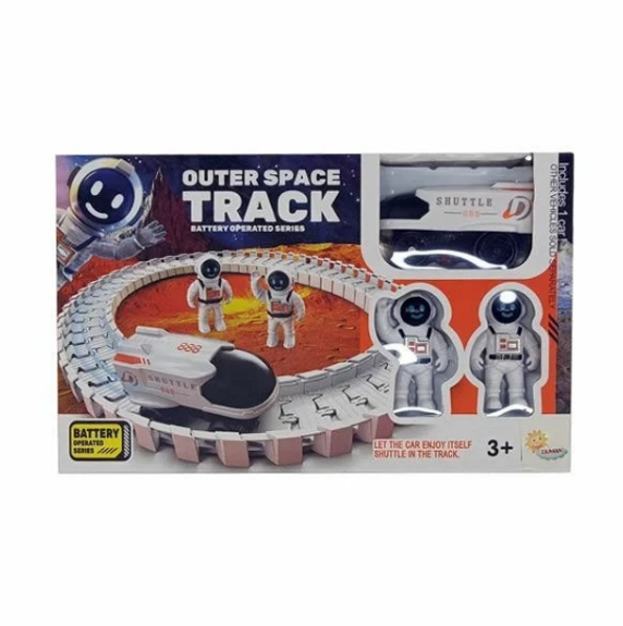 Конструктор космический трек LT243177 Outer Space Track со звуковыми эффектами и светом (G6435) - изображение 6