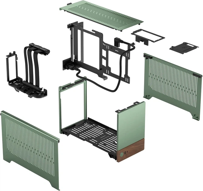 Корпус для ПК Fractal Design Terra Jade / Без БП / Зеленый (102125737) - изображение 11
