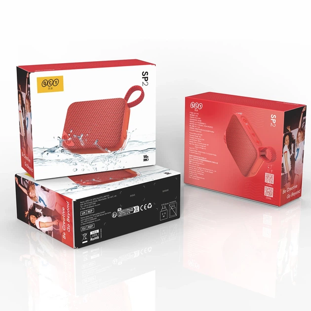Портативна колонка QCY SP2 5W RGB Red (6957141410752) - зображення 6