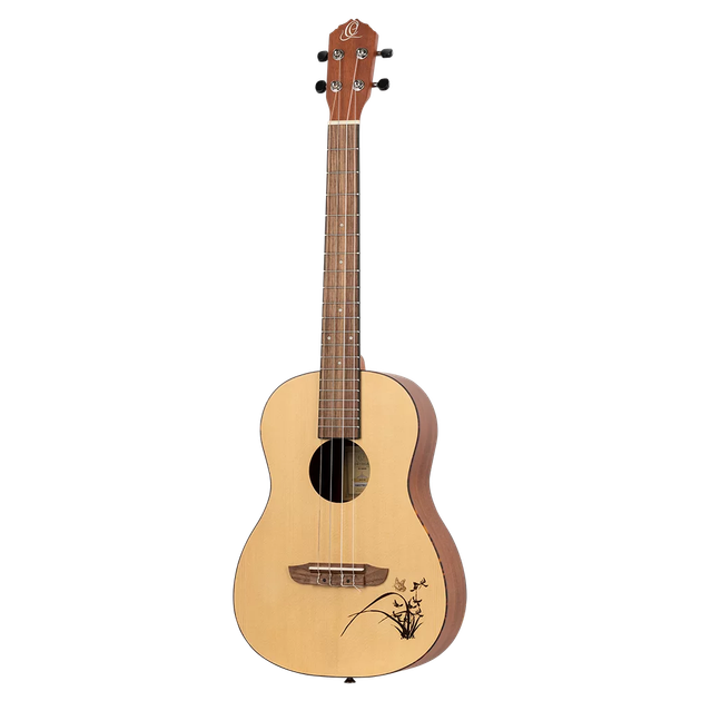 Укулеле Ortega Bonfire RU5-BA Baritone Ukulele Spruce/Sapele Natural - изображение 2