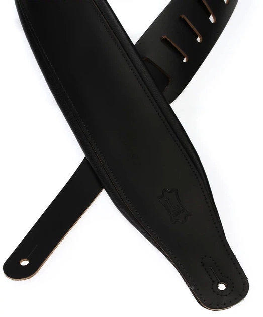 Гитарный ремень Levy's M26PD-BLK Classics Series Padded Guitar Strap (Black) - Фото 2 Гитарный ремень Levy's M26PD-BLK Classics Series Padded Guitar Strap (Black) - изображение 2