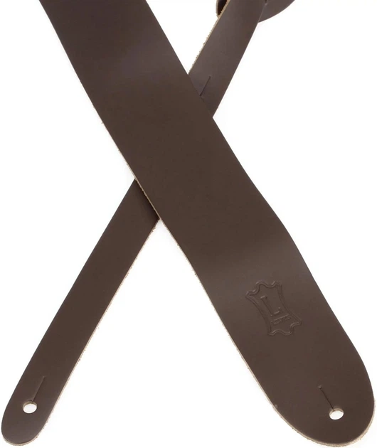 Гитарный ремень Levy's M12-BRN Classics Series Guitar Strap (Brown) - Фото 2 Гитарный ремень Levy's M12-BRN Classics Series Guitar Strap (Brown) - изображение 2