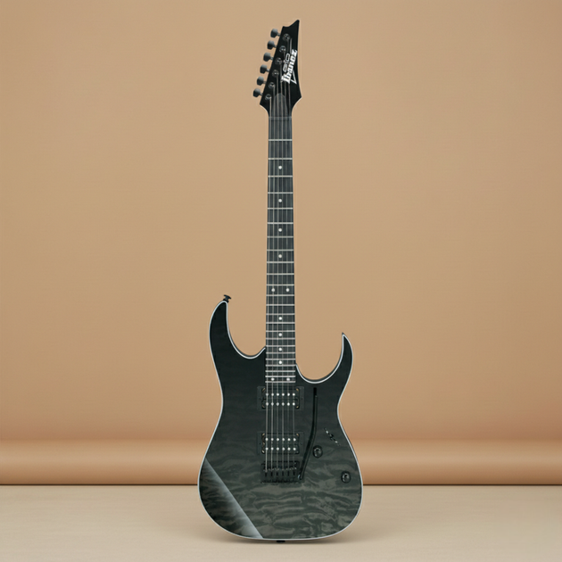 Электрогитара Ibanez GRG120QASP-BKG - Фото 1 Электрогитара Ibanez GRG120QASP-BKG - изображение 1