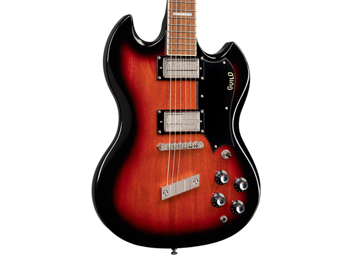 Электрогитара Guild Polara Deluxe (Vintage Sunburst) - изображение 4