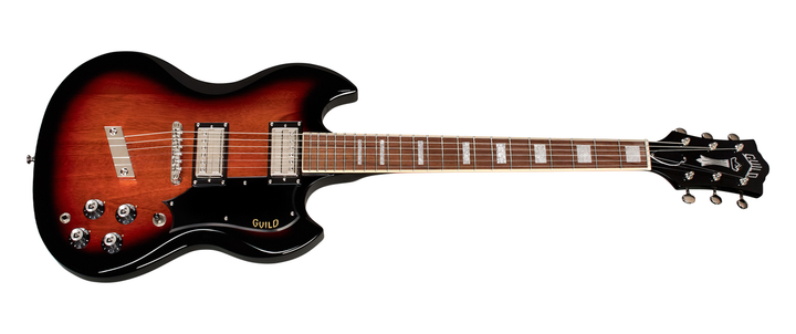 Электрогитара Guild Polara Deluxe (Vintage Sunburst) - изображение 5