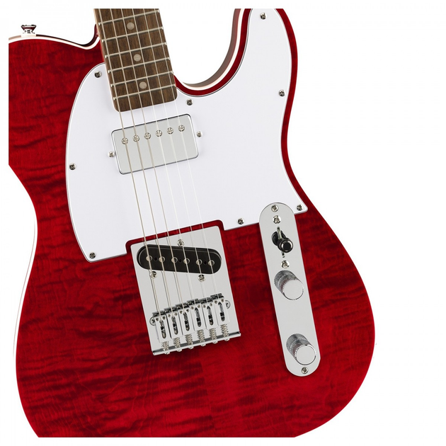 Электрогитара Squier Affinity Series Telecaster Flame Maple Top Crimson Red Transparent - изображение 4