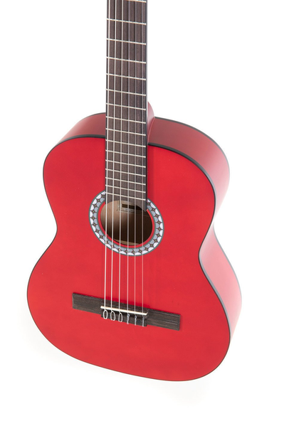 Классическая гитара Gewa Basic 1/2 Transparent Red - изображение 5