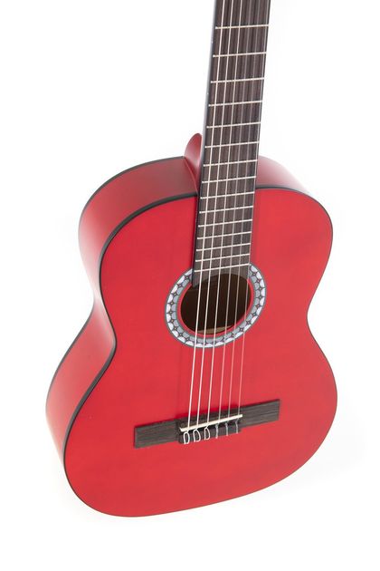 Классическая гитара Gewa Basic 1/2 Transparent Red - изображение 6