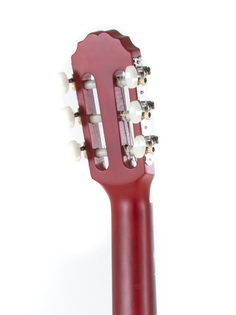 Классическая гитара Gewa Basic 1/2 Transparent Red - изображение 7