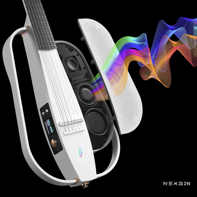 Класична смарт-аудіогітара Enya NEXG 2N/ WH Basic - Фото 3 Класична смарт-аудіогітара Enya NEXG 2N/ WH Basic - зображення 3