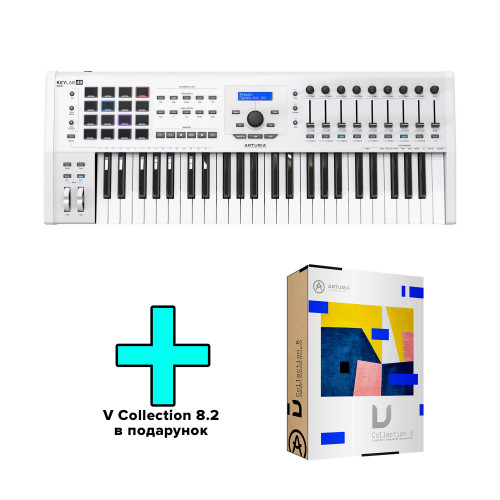 MIDI клавиатура Arturia KeyLab 49 MkII + V Collection 8.2 - изображение 3