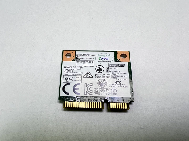 WiFi модуль Realtek RTL8723BE б/в 00-00001659 - Фото 1 WiFi модуль Realtek RTL8723BE б/в 00-00001659 - изображение 1