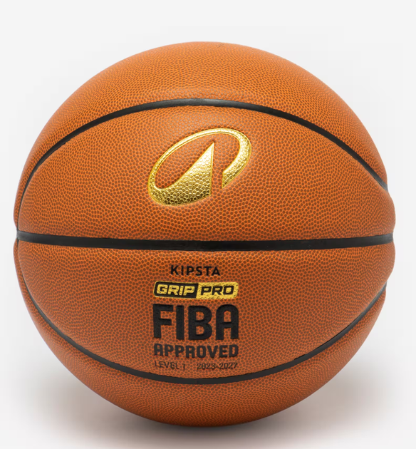 Баскетбольный Мяч KIPSTA Control Pro BT900 FIBA №7 Коричневый - изображение 5