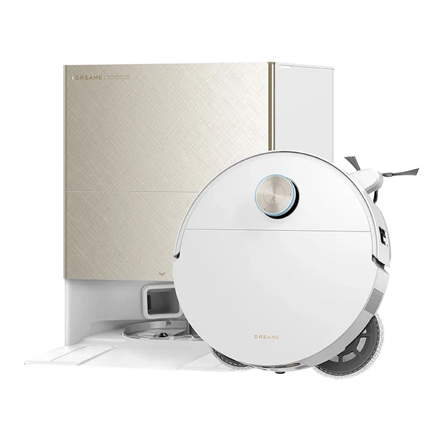 Робот-пилосос з вологим прибиранням Dreame X60 Ultra Complete White (RLX87DE-wh) - зображення 2