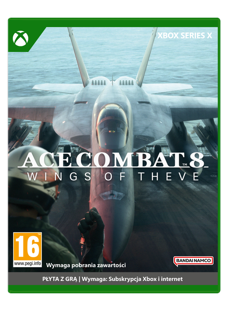 Гра XSX Ace Combat 8: Wings of Theve (Blu-ray диск) (3391892043020) - Фото 1 Гра XSX Ace Combat 8: Wings of Theve (Blu-ray диск) (3391892043020) - зображення 1
